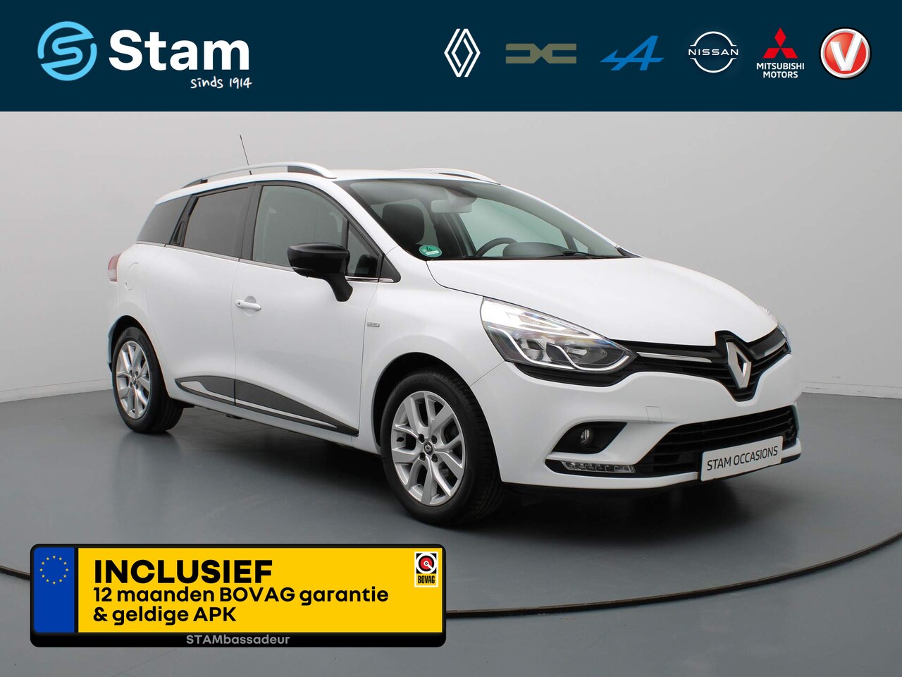 Renault Clio Estate - TCe 90pk Limited Climate control | Navig | Parkeersensoren achter - AutoWereld.nl