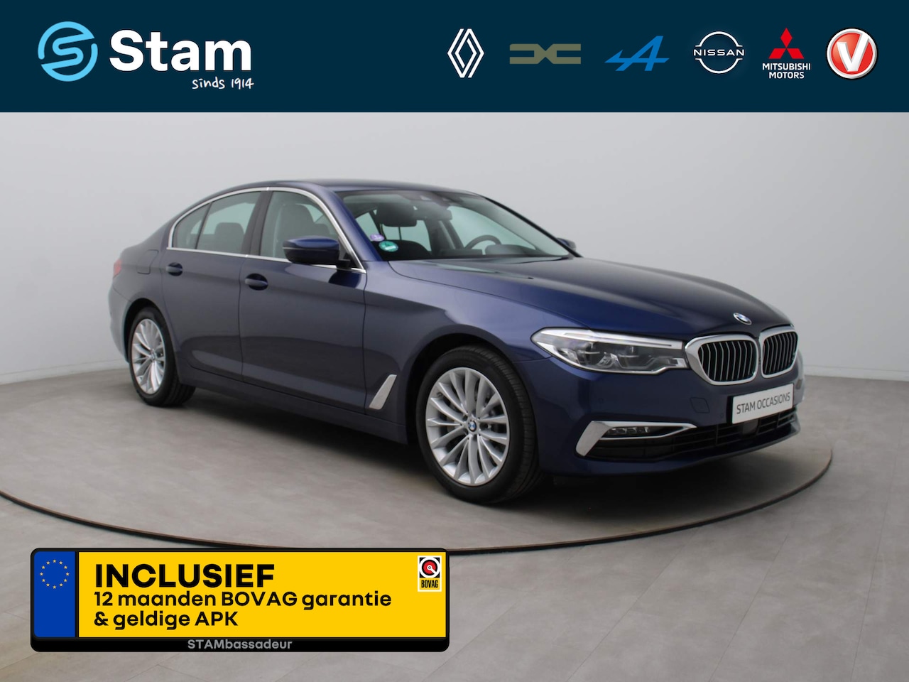 BMW 5-serie - 252pk 530i High Executive AUTOMAAT 360° Camera | Adapt. Cruise | Harman Kardon | Head-Up | - AutoWereld.nl