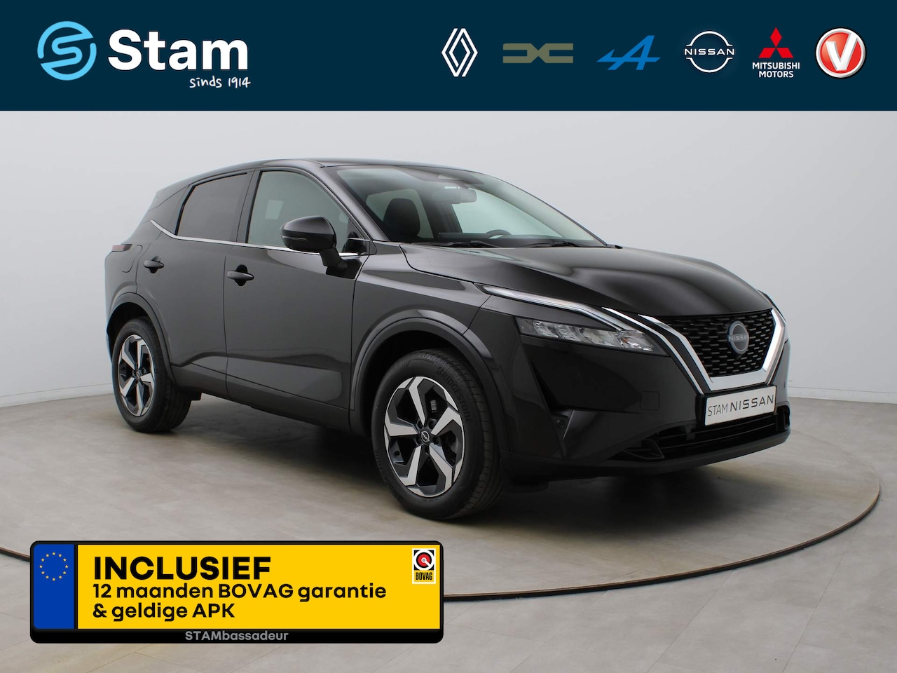 Nissan Qashqai - 158pk MHEV Xtronic N-Connecta Adapt. cruise | 360° Camera | Navi | Stoel-/stuur-/voorruitv - AutoWereld.nl