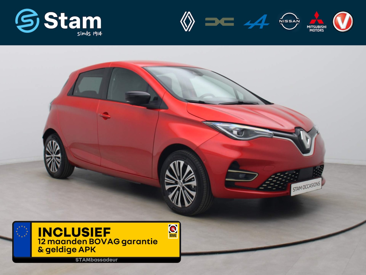 Renault Zoe - R135 Iconic 52 kWh KOOPBATTERIJ Camera | Climate | Cruise | Navi - AutoWereld.nl