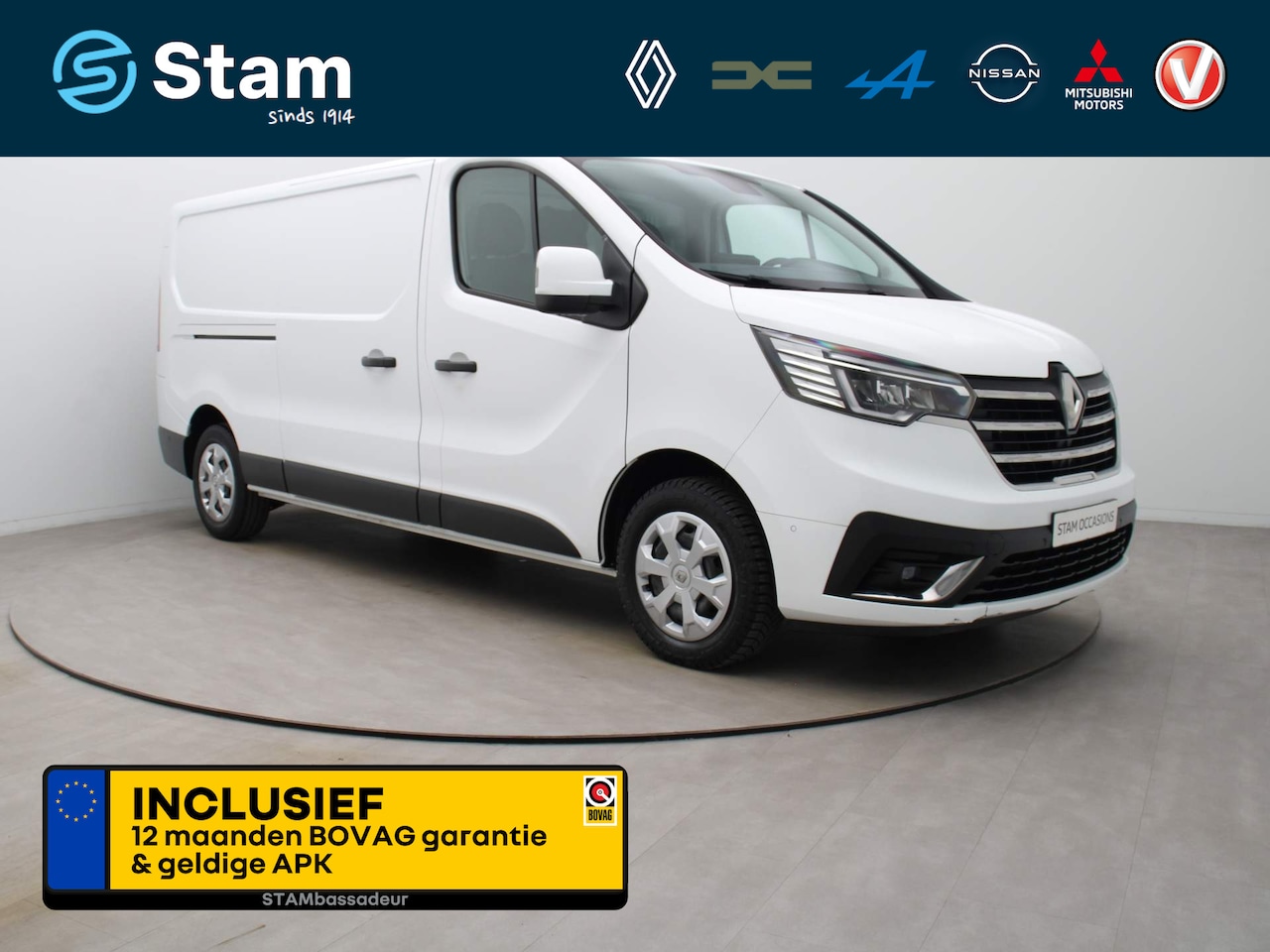 Renault Trafic - 2.0 dCi 110pk T30 L2H1 Work Edition Camera | Climate | Navi | Parksens. v+a - AutoWereld.nl