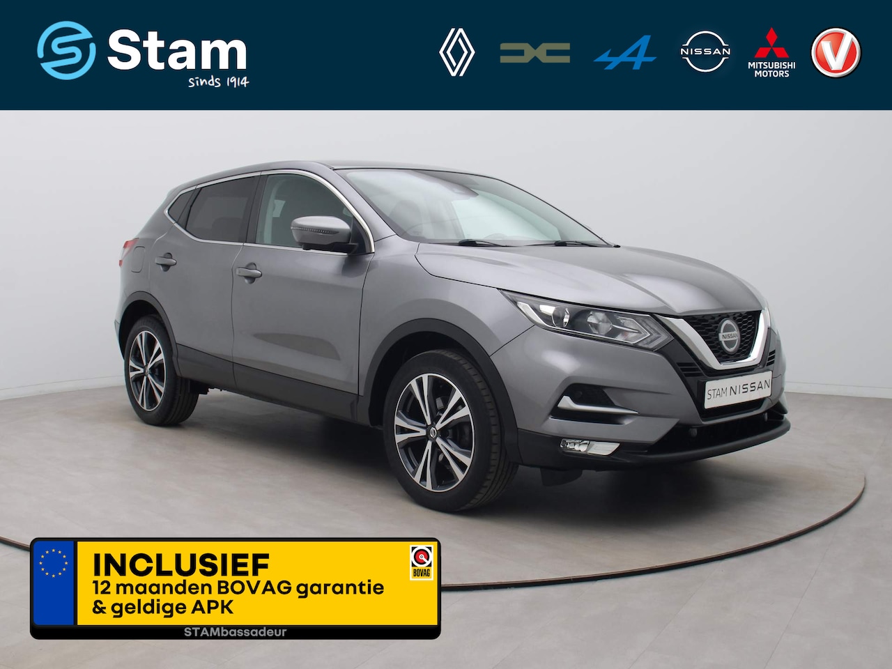 Nissan Qashqai - 140pk DIG-T N-Connecta 360° Camera | Climate | Navi | Parksens. v+a - AutoWereld.nl