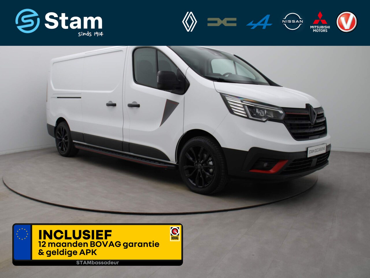 Renault Trafic - 2.0 Blue dC1 150pk EDC T30 L2H1 Advance Dynamic by Re-Volve Climate | Leder | Navi | Sides - AutoWereld.nl