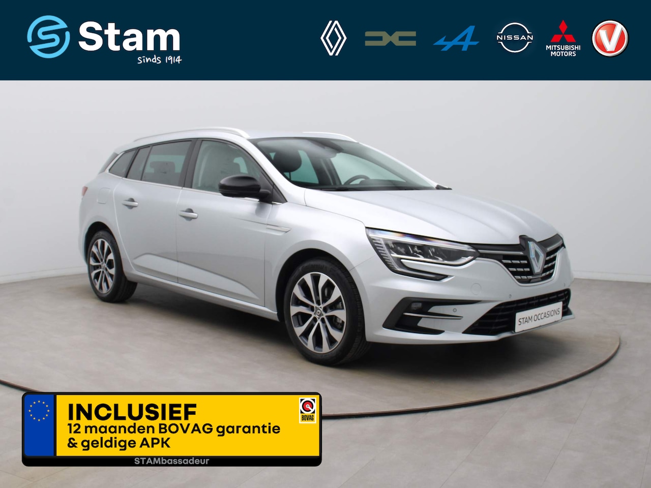 Renault Mégane Estate - TCe 140pk Techno EDC/AUTOMAAT Camera | Climate| Navi | Parksens. | Stoel-/stuurverwarming - AutoWereld.nl