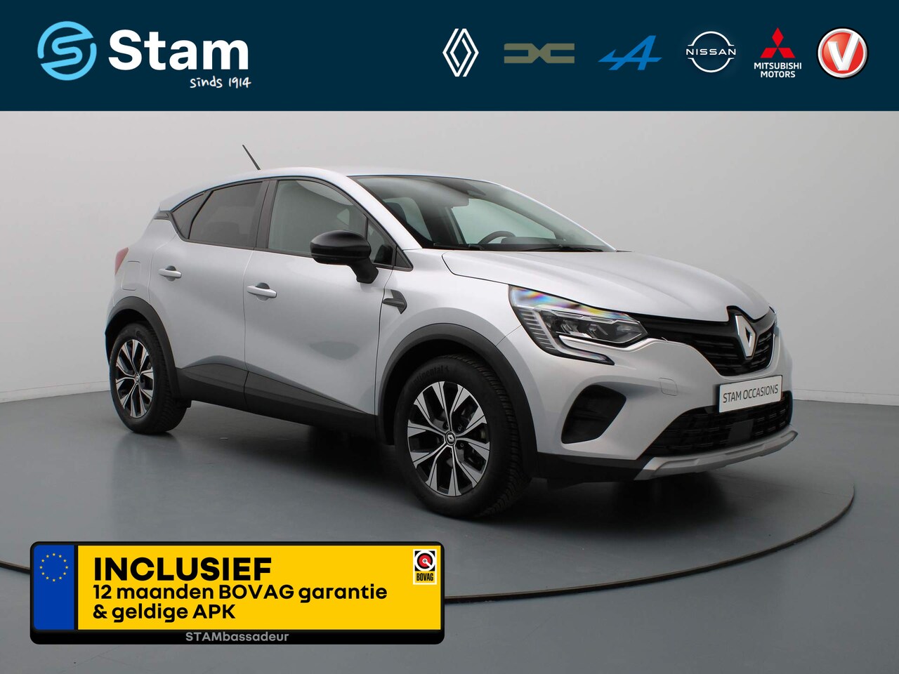 Renault Captur - E-Tech Hybrid 145 Evolution Climate control | Navig | 17" lm velgen - AutoWereld.nl