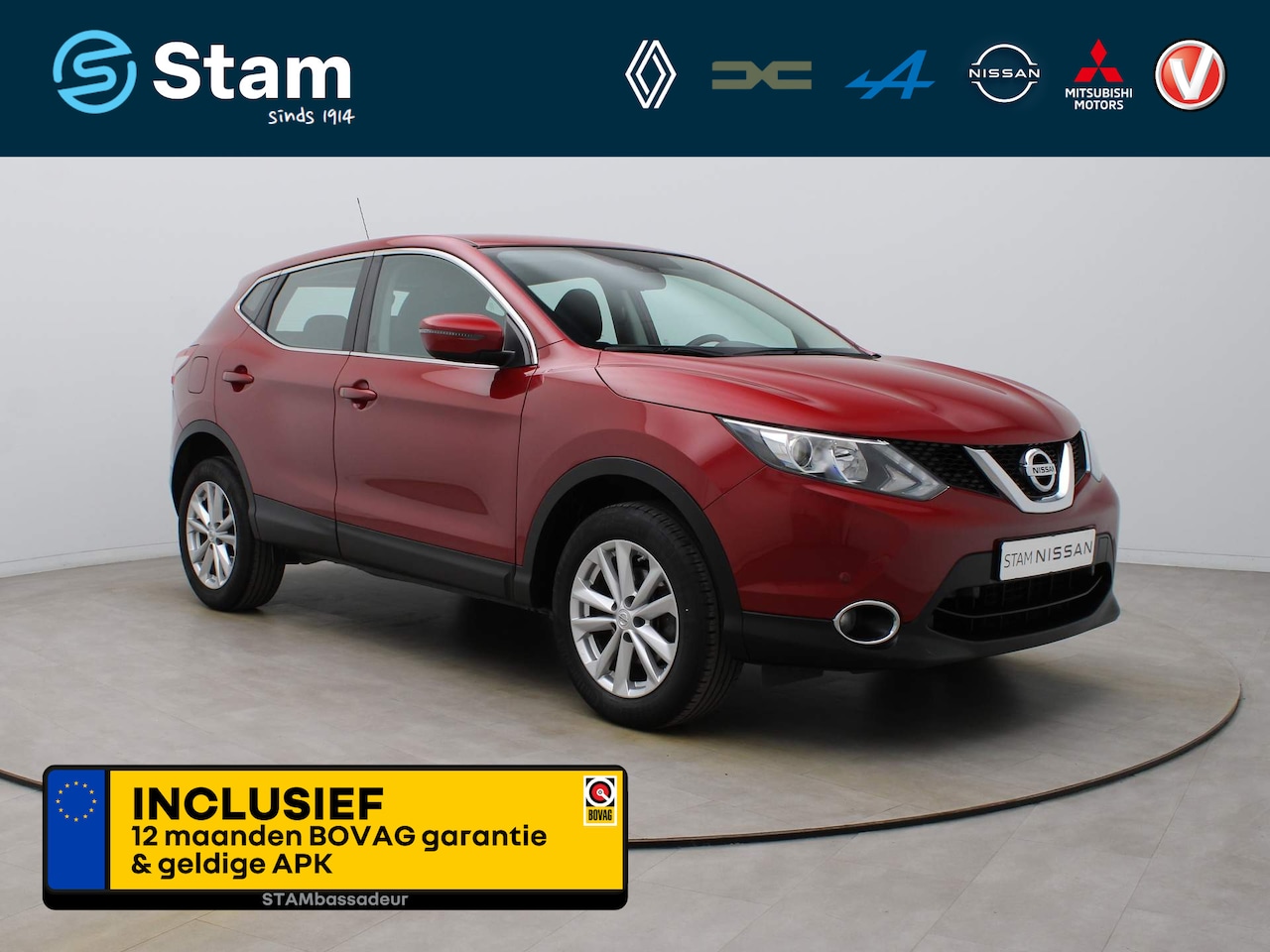 Nissan Qashqai - 1.6 164pk Acenta Climate | Cruisecontrol | Parksens. v+a | Trekhaak - AutoWereld.nl