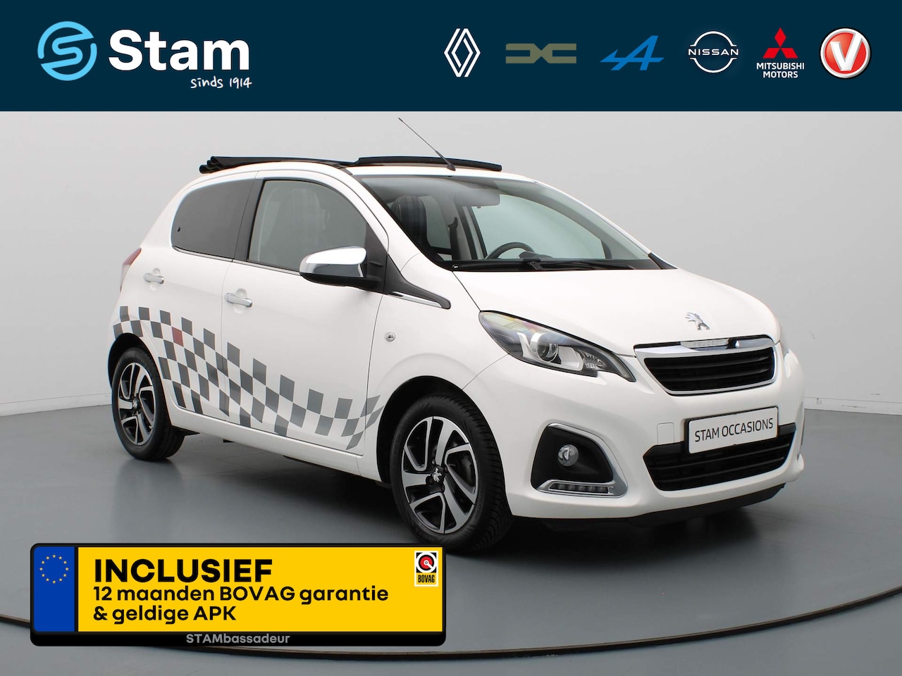 Peugeot 108 - 73pk e-VTi Allure TOP! Camera | Climate | Navi | Elektrisch vouwdak - AutoWereld.nl