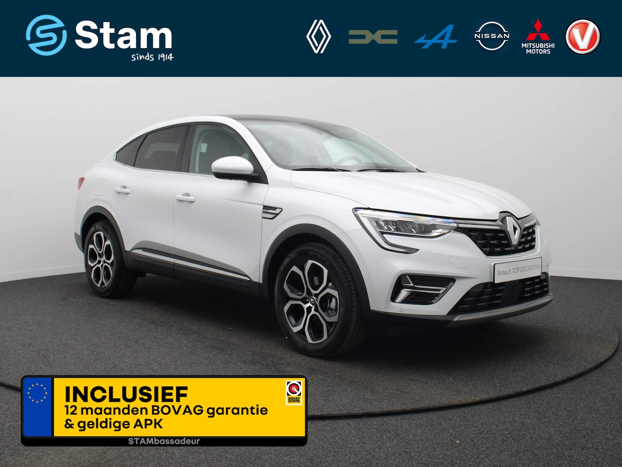 Renault Arkana - E-Tech hybrid 145pk techno Camera | Climate | Navi | Schuif-/kanteldak - AutoWereld.nl