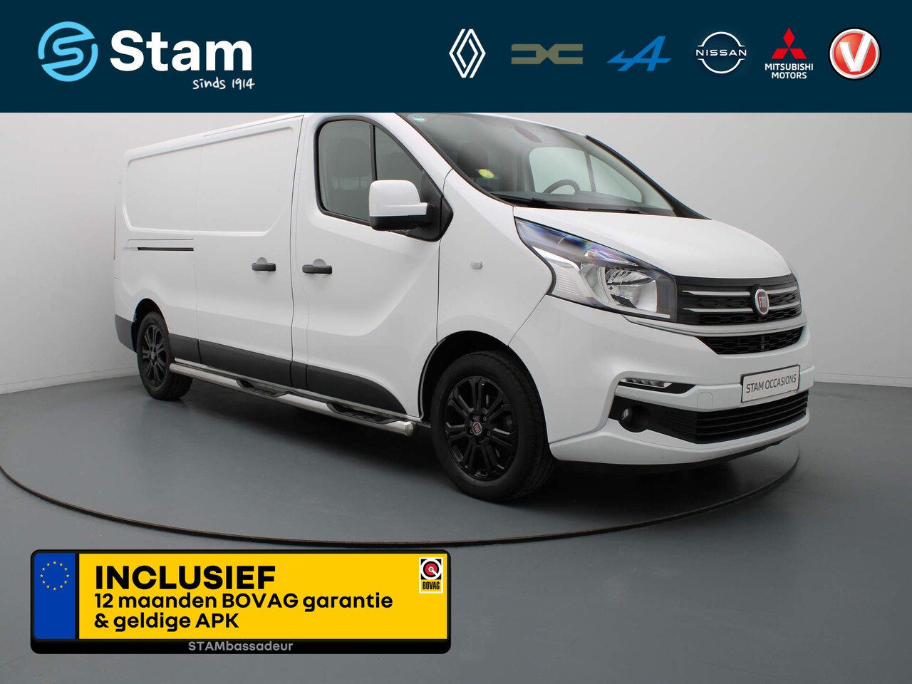 Fiat Talento - 126pk MJ EcoJet L2H1 SX Airco | Camera | Navi | Trekhaak - AutoWereld.nl