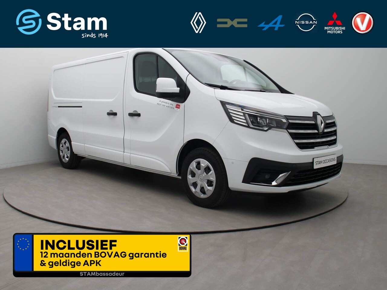 Renault Trafic E-Tech - Electric L2H1 T29 GB Comfort  Airco | Camera | Navi | Parkeersensoren - AutoWereld.nl