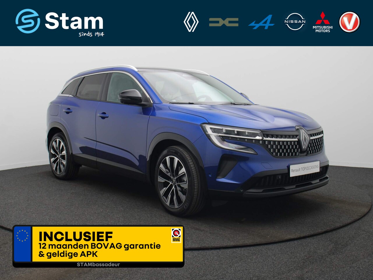 Renault Austral - Mild Hybrid Advanced 130pk Techno Adapt. cruise | 360° Camera | Panoramadak | Stoel-/voorr - AutoWereld.nl