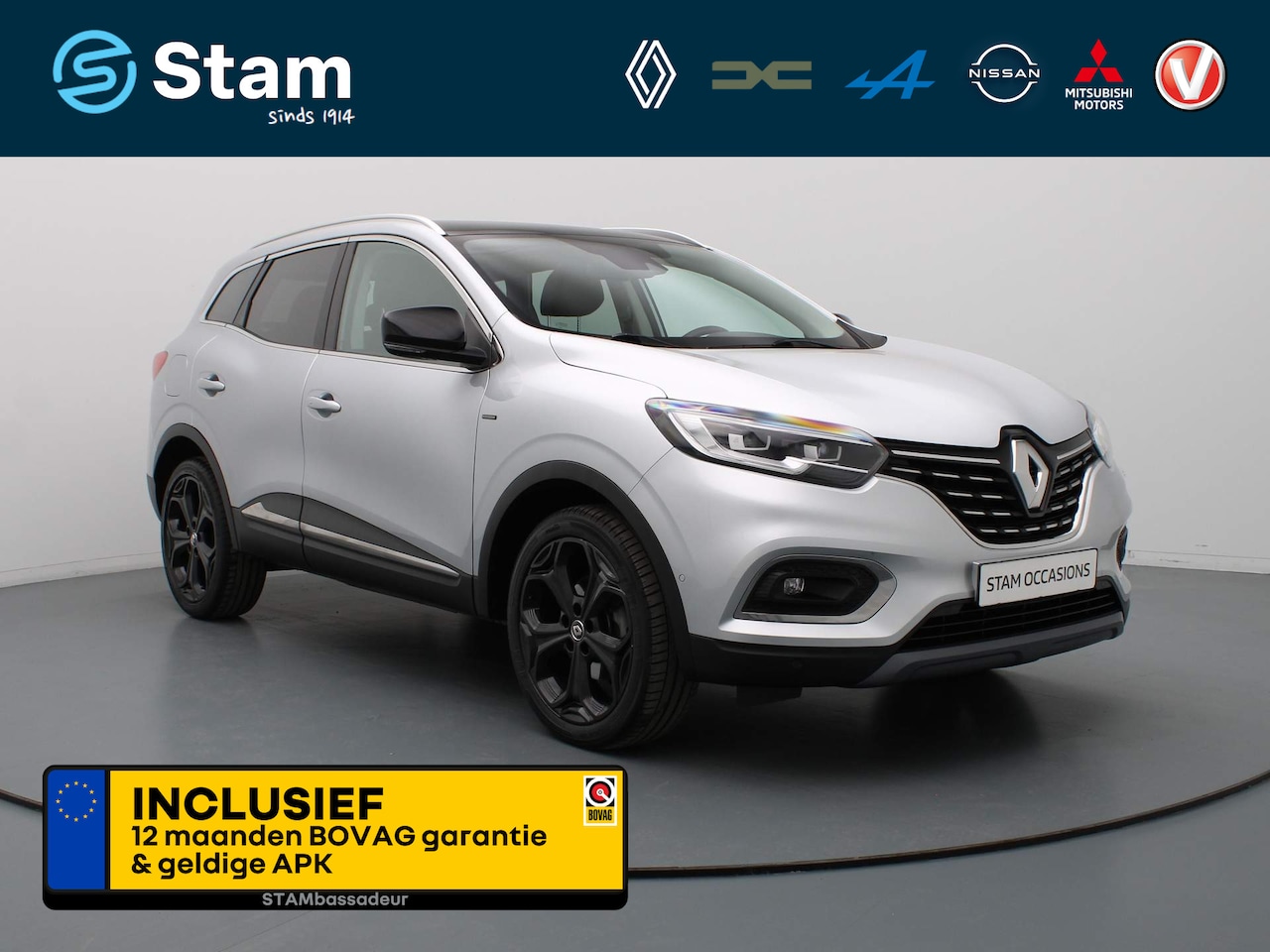 Renault Kadjar - TCe 160pk Black Edition EDC/AUTOMAAT Navig | Climate Control | Cruise control - AutoWereld.nl