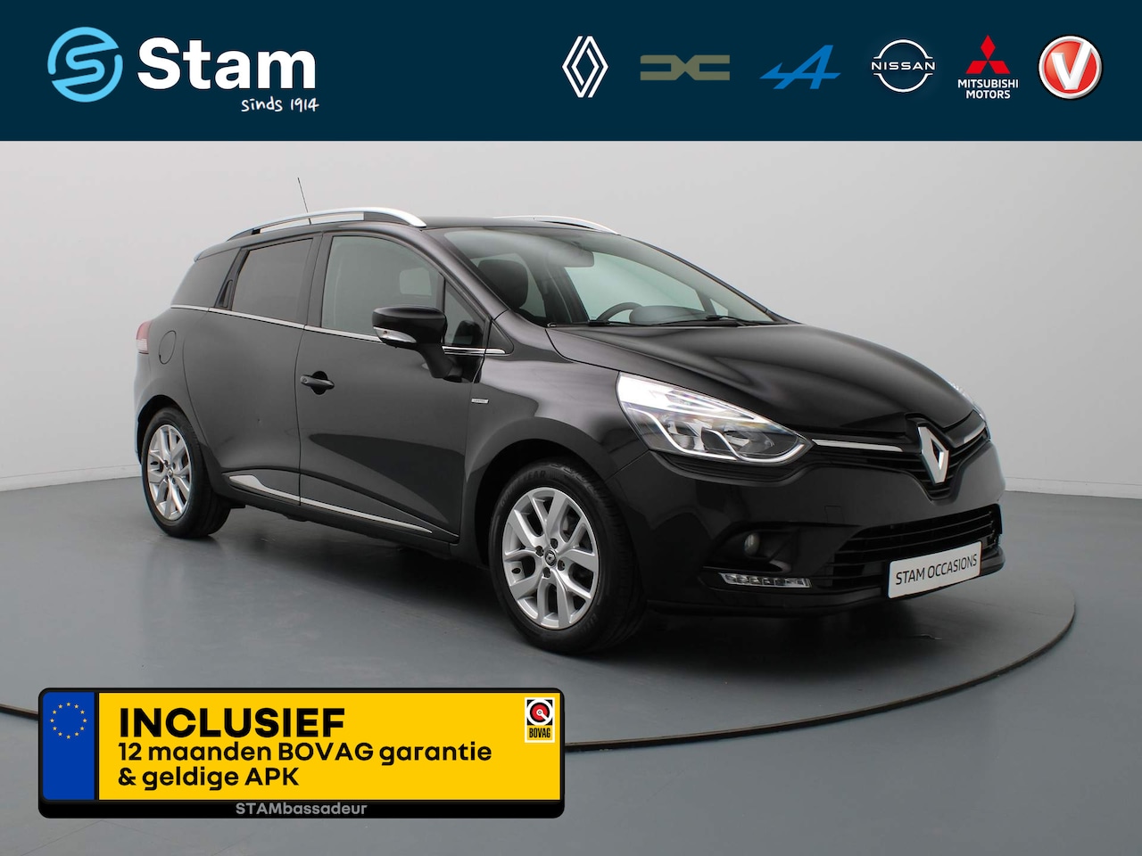 Renault Clio Estate - TCe 90pk Limited Airco | Navig | Parkeersensoren achter - AutoWereld.nl