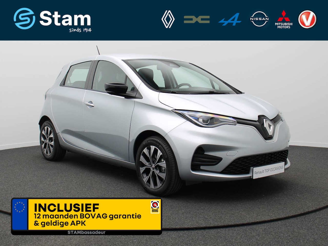 Renault Zoe - R110 Limited 50 KOOPBATTERIJ Climate | 16" Velgen | Android Auto / Apple CarPlay - AutoWereld.nl