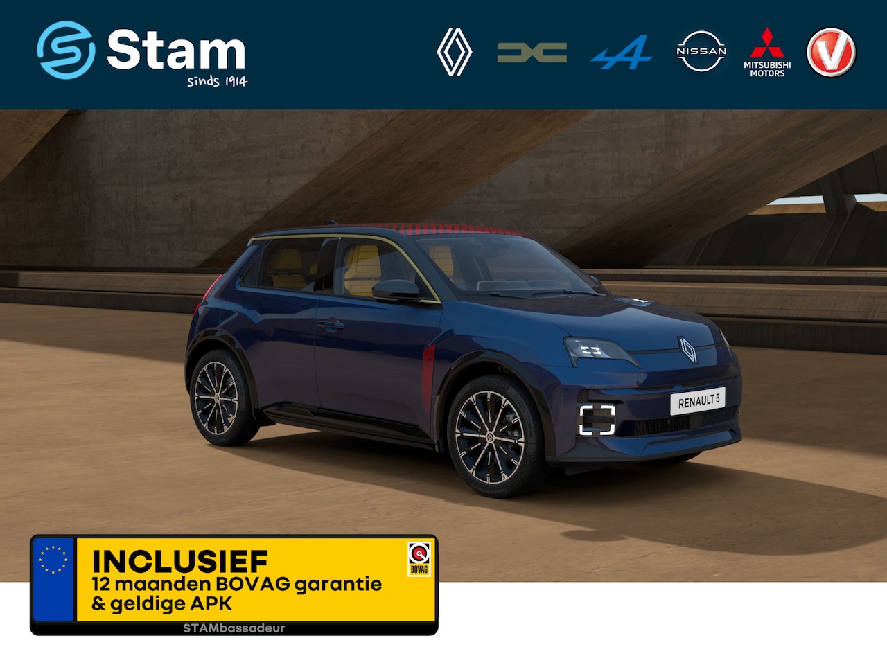 Renault 5 - iconic cinq 150 pk comfort range Adapt. cruise | Harman Kardon | Navi | Stoel-/stuurverwar - AutoWereld.nl