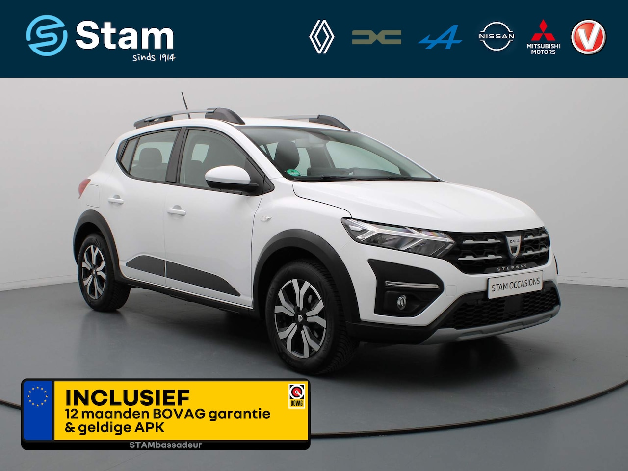 Dacia Sandero Stepway - TCe 90pk Comfort AUTOMAAT Climate control | Navig | Verwarmbare voorstoelen - AutoWereld.nl