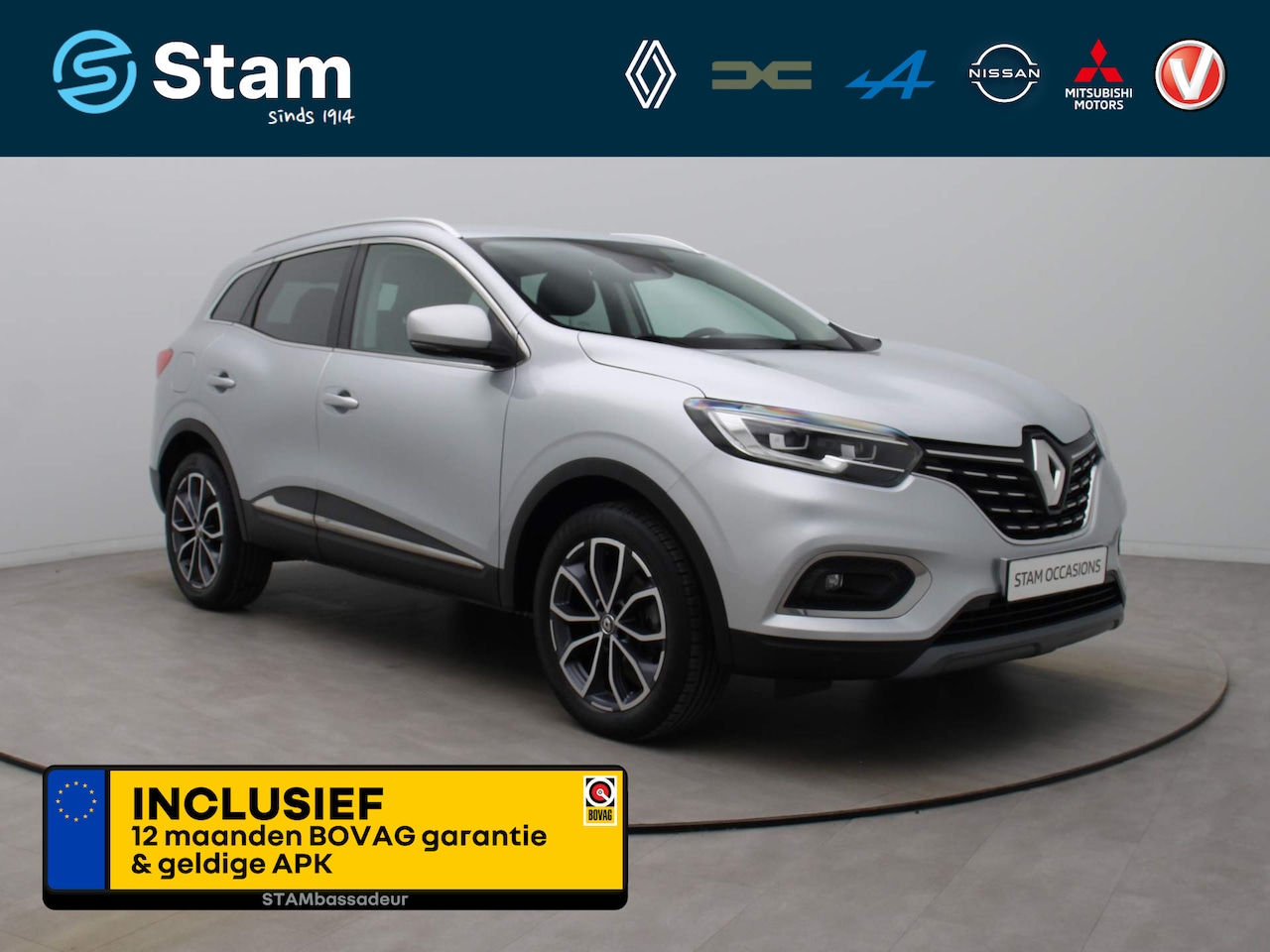 Renault Kadjar - TCe 160pk Intens Camera | Climate | Navi | Parksens. v+a | Trekhaak - AutoWereld.nl