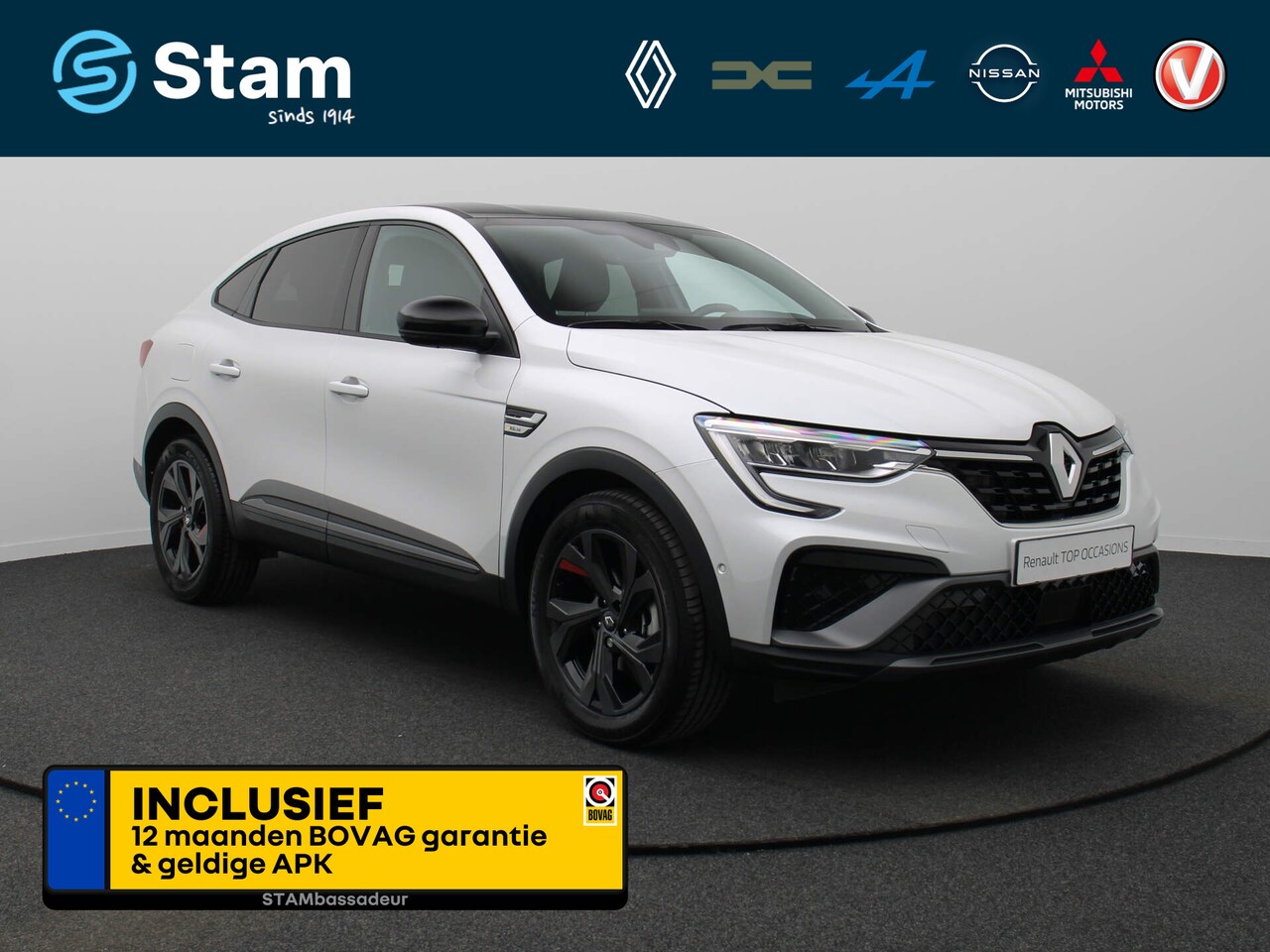 Renault Arkana - E-TECH Hybrid 145pk R.S. Line Camera | Dodehoeksensoren | Navi | Stoel-/stuurverwarming - AutoWereld.nl