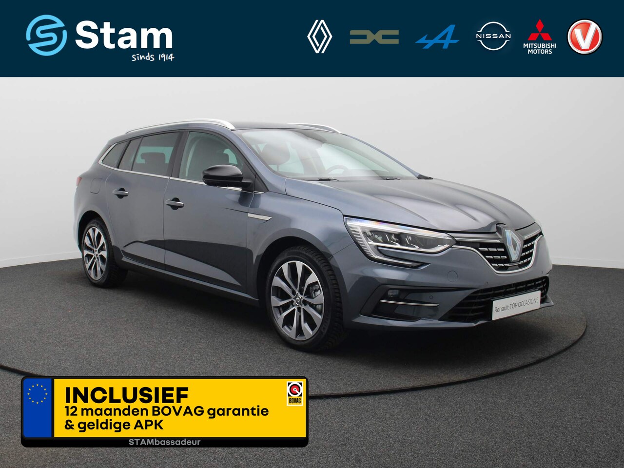 Renault Mégane E-Tech - Estate Plug-In Hybrid 160pk Techno Camera | Climate | Navi | 17" Velgen - AutoWereld.nl