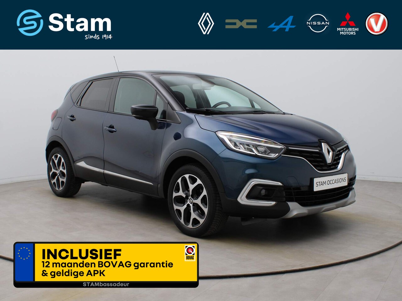 Renault Captur - TCe 150pk Intens EDC/AUTOMAAT Camera | Climate | Navi | Parksens. v+a - AutoWereld.nl