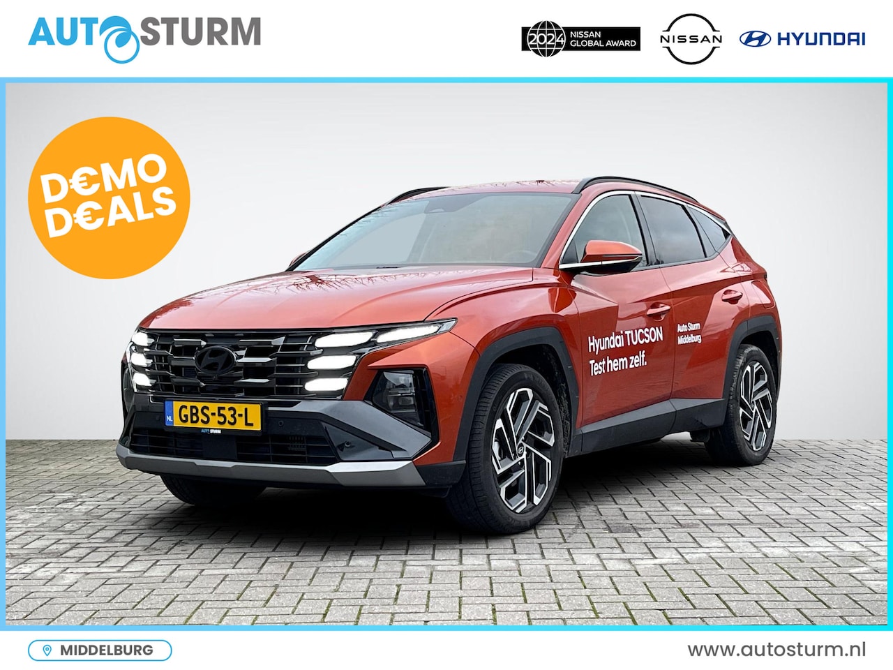 Hyundai Tucson - 1.6 T-GDI PHEV Premium 4WD 1.6 T-GDI PHEV Premium 4WD - AutoWereld.nl