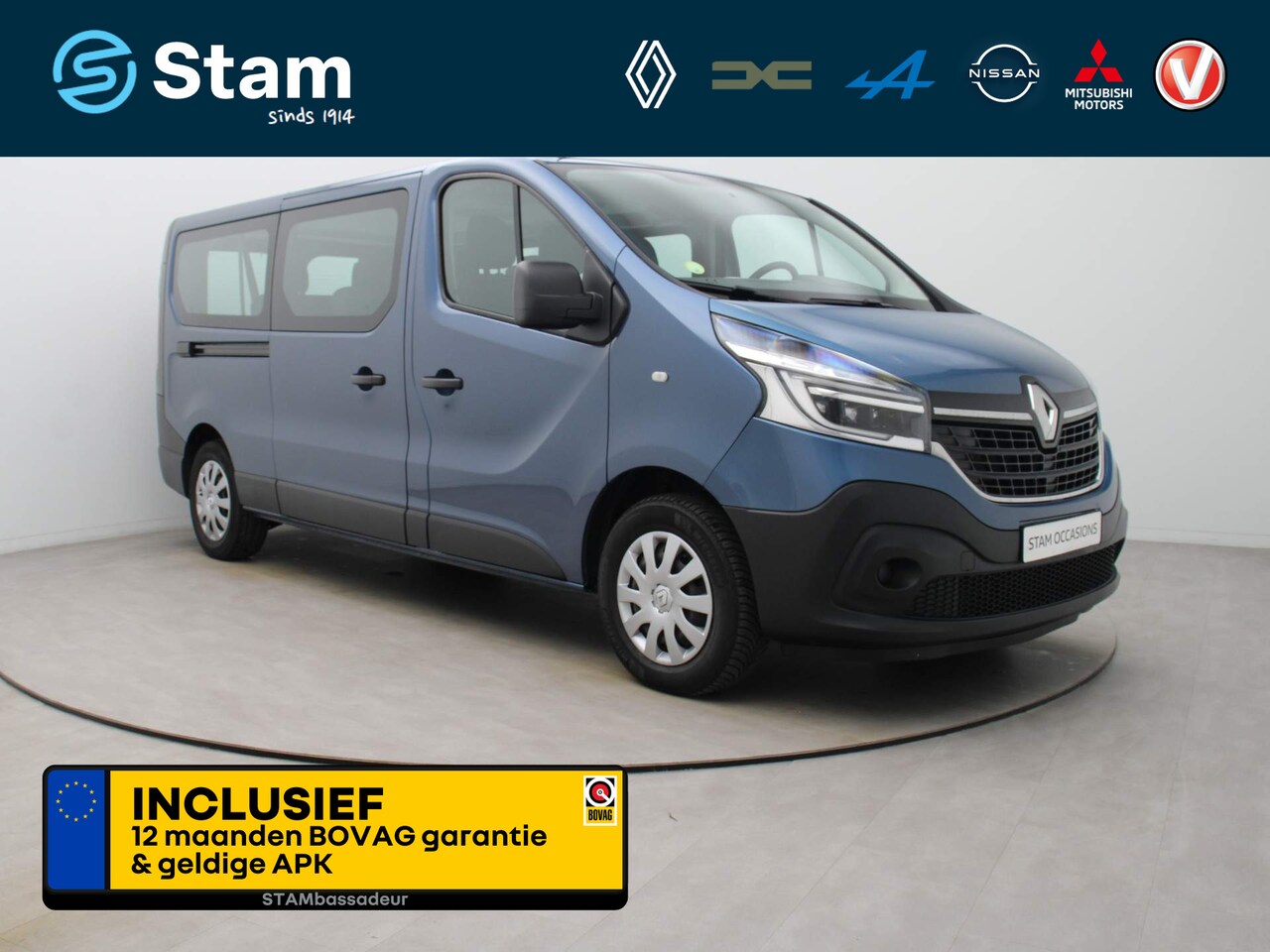 Renault Trafic Passenger - dCi 120pk Grand Zen Airco | Navi | Parkeersensoren A. - AutoWereld.nl