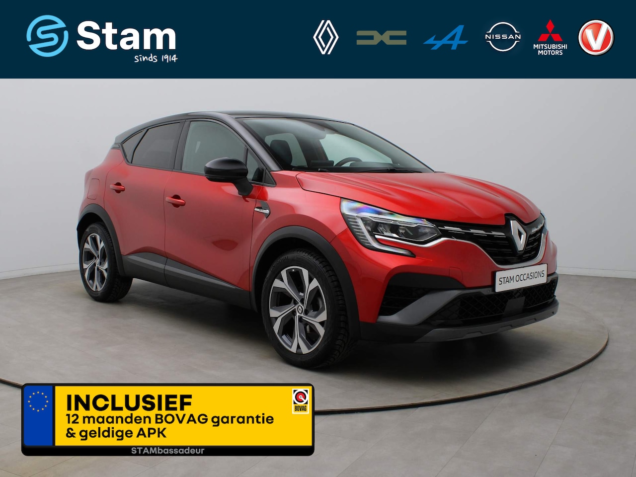 Renault Captur - Mild Hybrid 160pk R.S. Line Camera | Climate | Cruisecontrol | Navi | Parksens. v+a - AutoWereld.nl