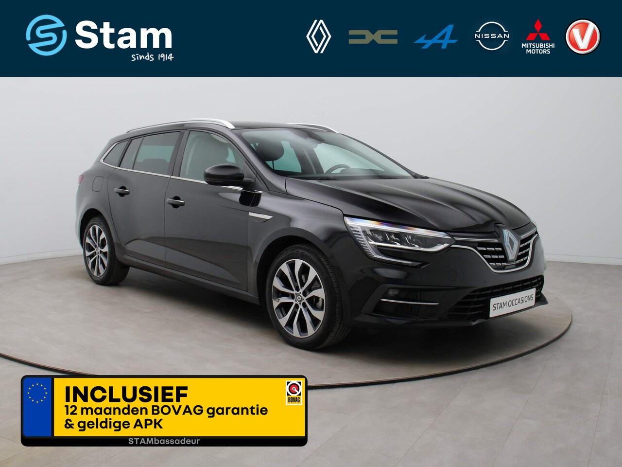 Renault Mégane Estate - TCe 140pk Techno EDC/AUTOMAAT Camera | Climate | Navi | Parksens. v+a | Stoel -/ Stuur ver - AutoWereld.nl