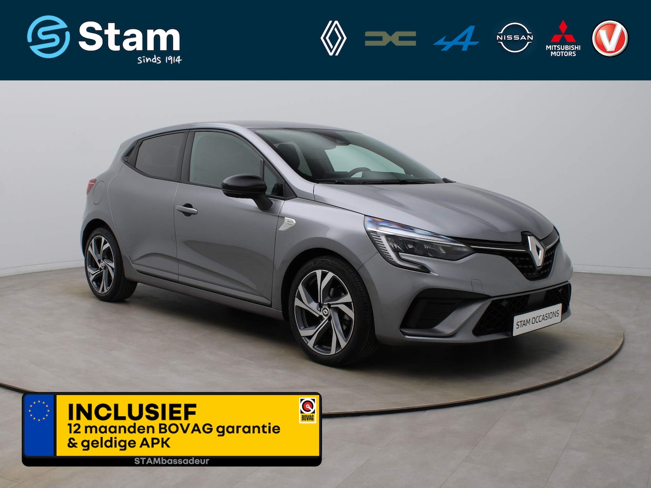 Renault Clio - TCe 90pk R.S. Line Camera | Climate | Dodehoeksens. | 9,3" Navi | Parksens. achter - AutoWereld.nl