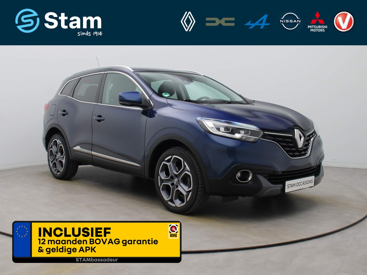 Renault Kadjar - TCe 130pk Intens Camera | Climate | Leder | Navi | Stoelverwarming - AutoWereld.nl