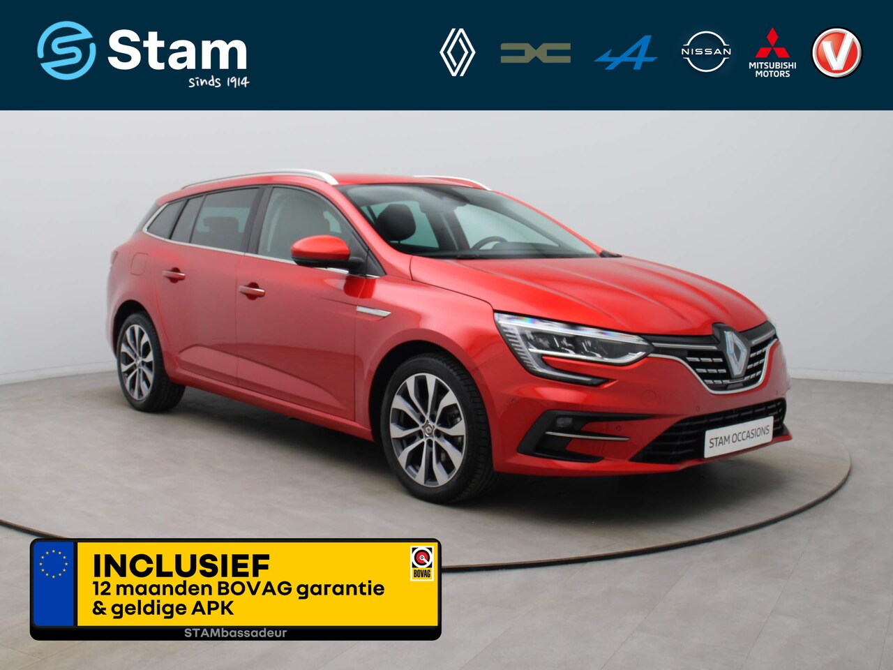 Renault Mégane Estate - TCe 140pk Techno EDC/AUTOMAAT Camera | Climate | Navi | Parksens. v+a | Stoelverwarming - AutoWereld.nl