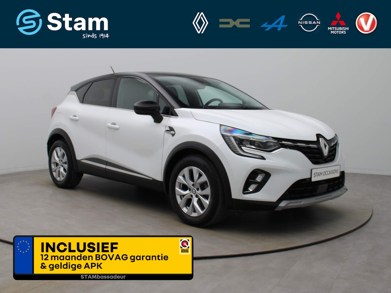 Renault Captur - 140pk Intens EDC/Automaat Camera | Climate | Navi | Parkeersensoren V+A - AutoWereld.nl