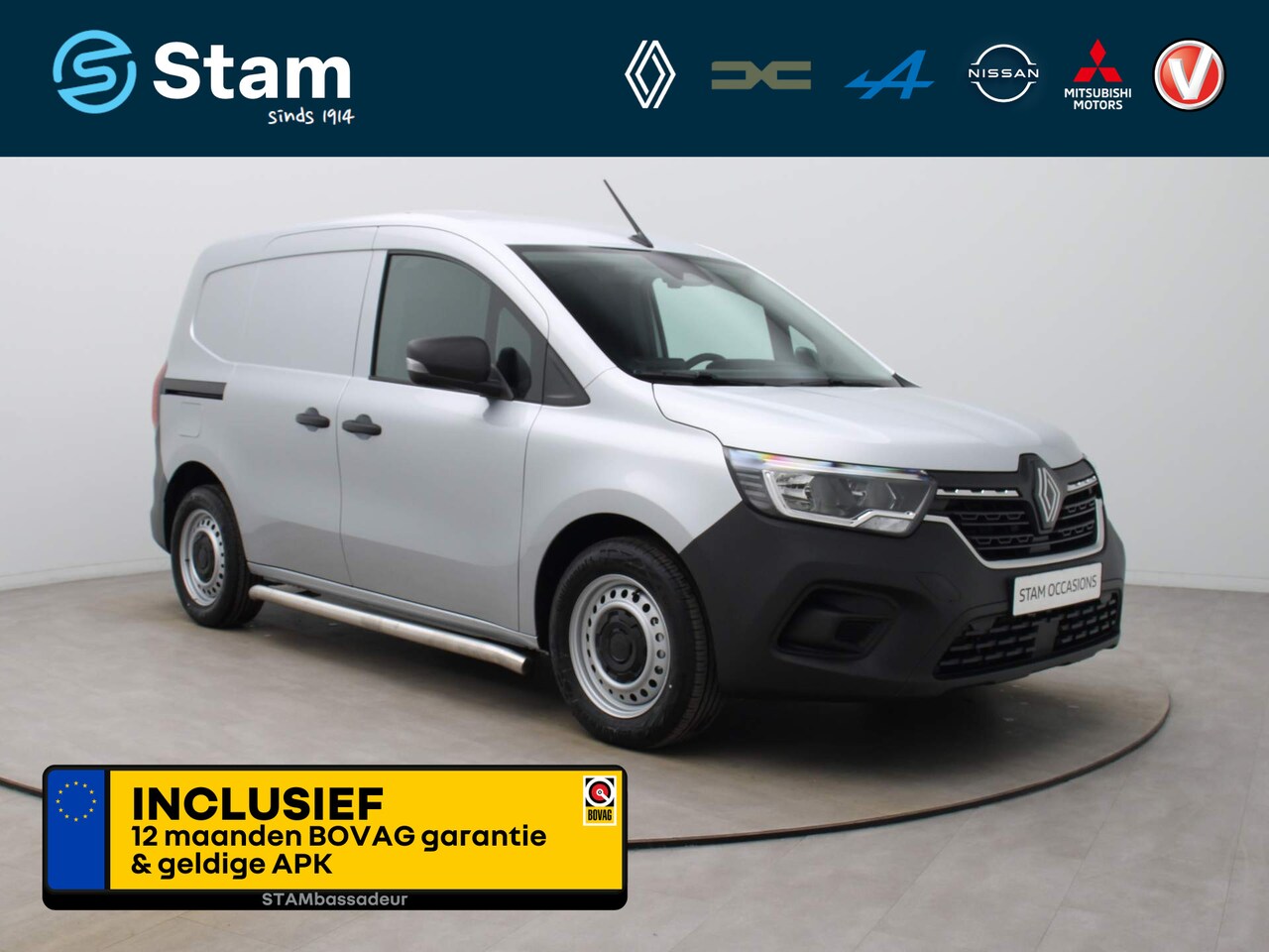 Renault Kangoo - Blue dCi 75pk start L1 Airco | Cruise | Navi | Sidebars | Trekhaak - AutoWereld.nl