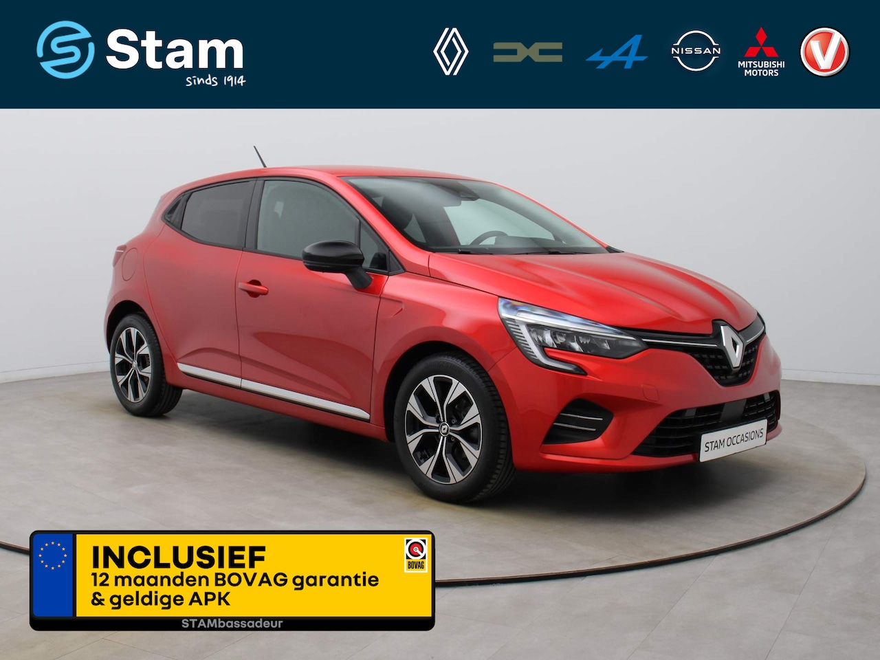 Renault Clio - TCe 90pk Evolution Airco | Dodehoeksens. | Navi | Parkeersensoren A. - AutoWereld.nl