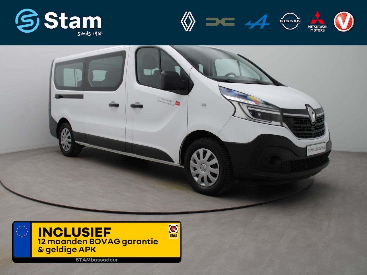 Renault Trafic Passenger - dCi 120pk Grand Zen 9-persoons Airco | Cruise control | Navi - AutoWereld.nl