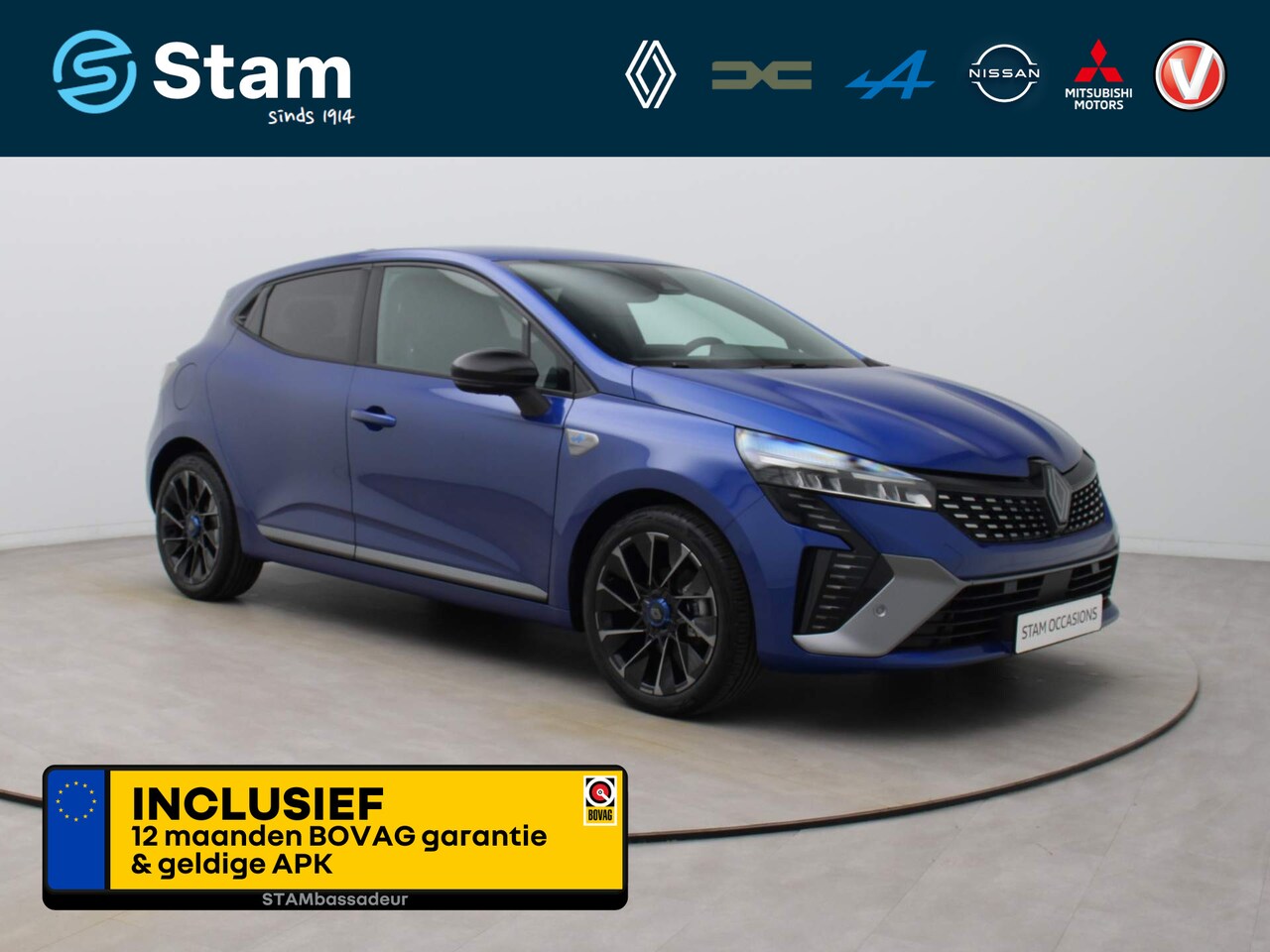 Renault Clio - TCe 90pk GPF esprit Alpine 360° Camera | Adapt. cruise | Navi | Stoel-/stuurverw. | 17" Ve - AutoWereld.nl