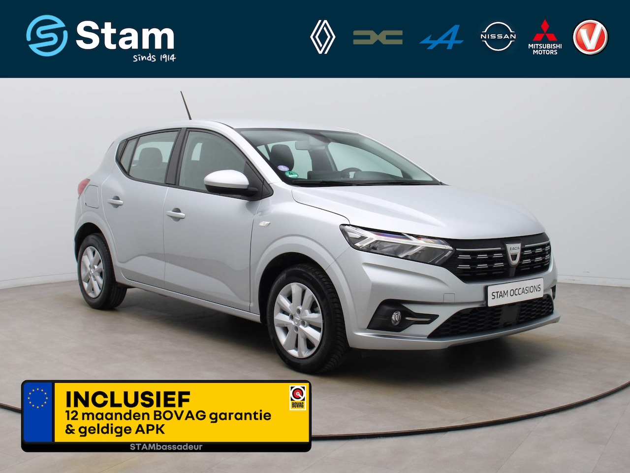 Dacia Sandero - TCe 100pk Bi-Fuel Comfort Airco | Carplay | Cruise | Parksens. achter - AutoWereld.nl