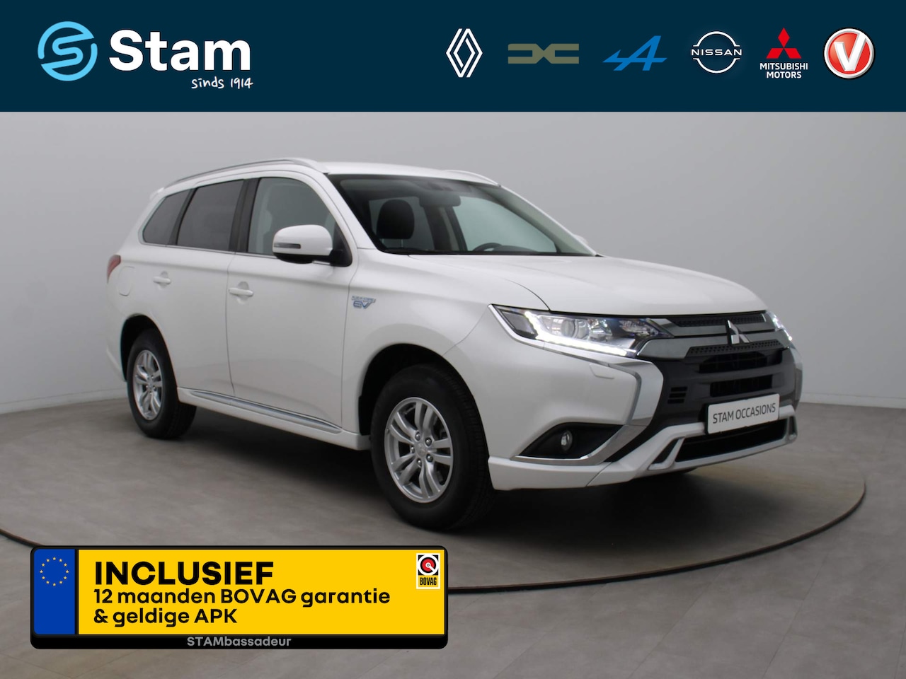 Mitsubishi Outlander - 240 pk PHEV Pure Automaat Camera | Climate | Parksens. achter | Voorstoelen verwarmd - AutoWereld.nl