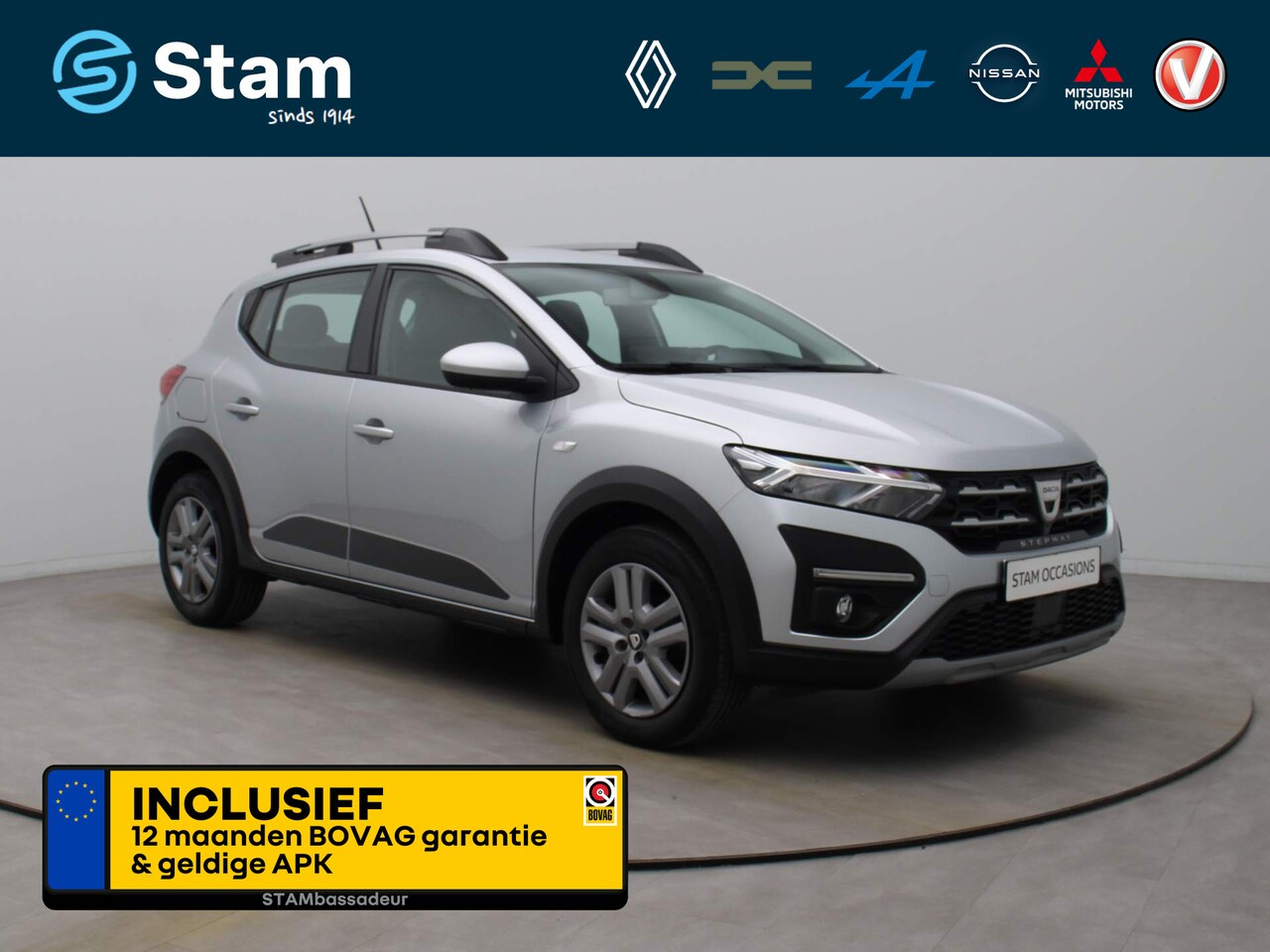 Dacia Sandero Stepway - TCe 90pk Comfort Climate | Carplay | Cruisecontrol | Parksens. achter | 5 deurs - AutoWereld.nl