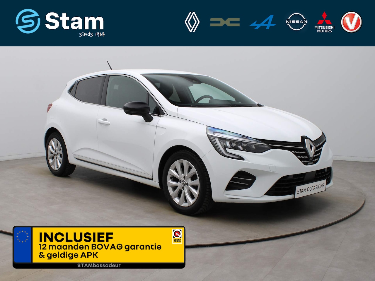 Renault Clio - TCe 90pk Intens Climate | Cruisecontrol | Parksens. achter | Stoel -/ Stuur verwarmd - AutoWereld.nl