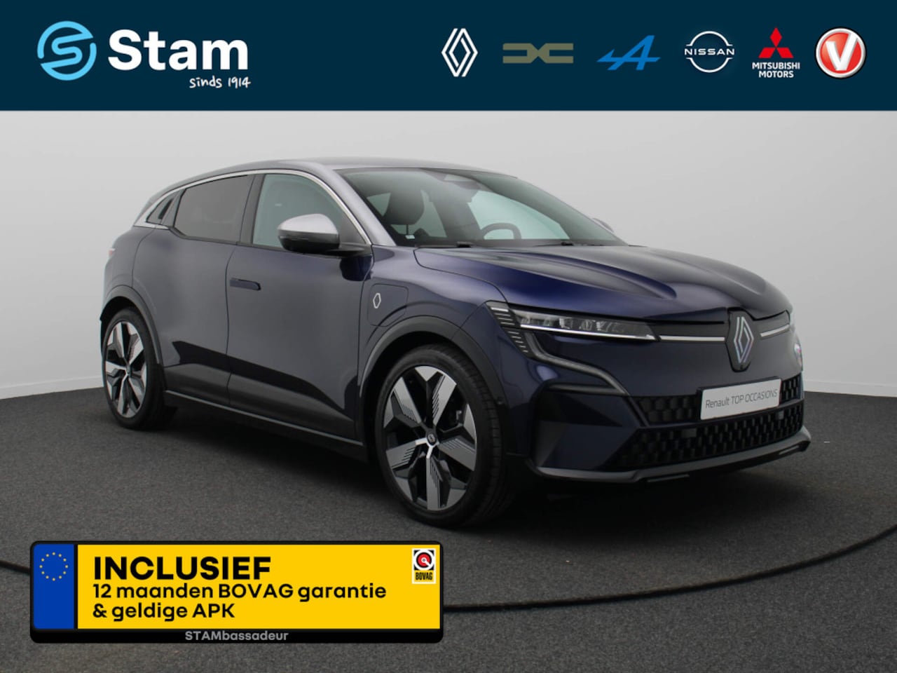 Renault Mégane E-Tech - EV60 220pk Techno 360° Camera | Adapt. Cruise | Harman Kardon | 12" Navi | DC laden. - AutoWereld.nl