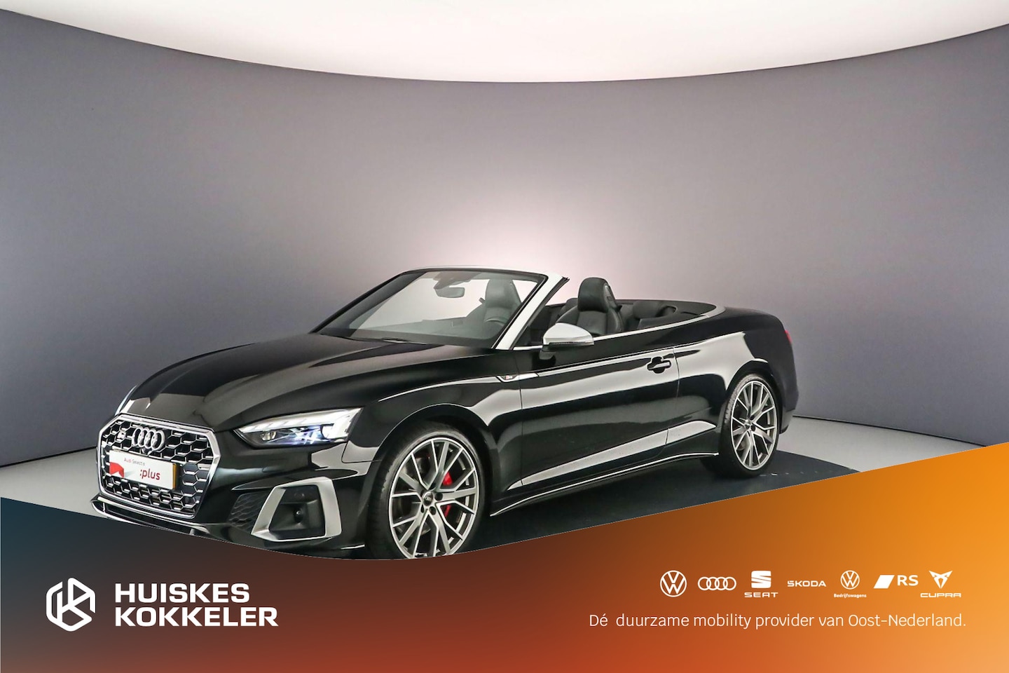 Audi S5 - Cabrio | B&O | Head Up | SportDiff | Massage | 360cam | Adapt. Onderstel | 20 inch | Leder - AutoWereld.nl