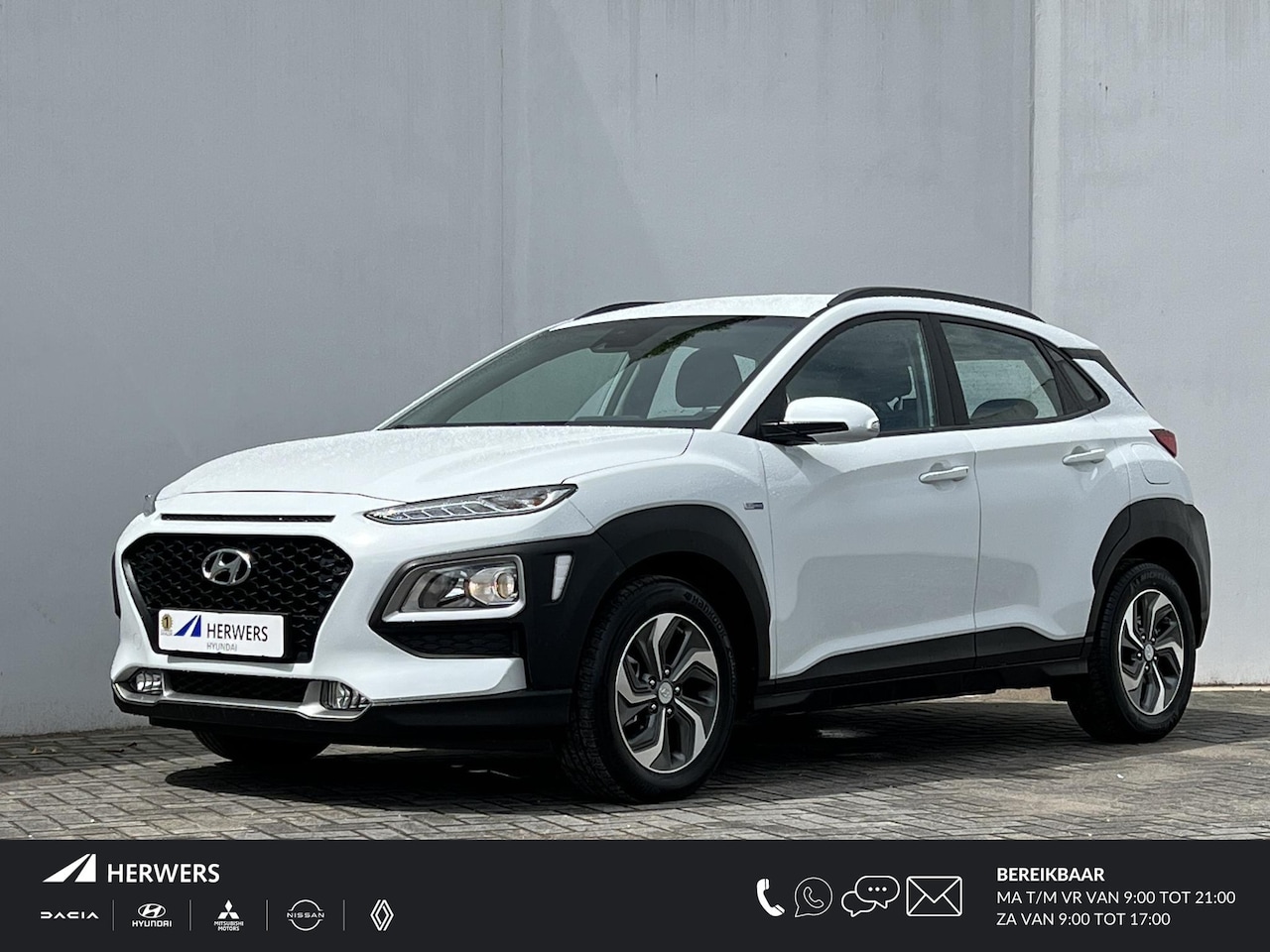 Hyundai Kona - 1.6 GDI HEV Fashion Automaat / Hybride / Goed onderhouden / Weinig km / Bluelink navigatie - AutoWereld.nl