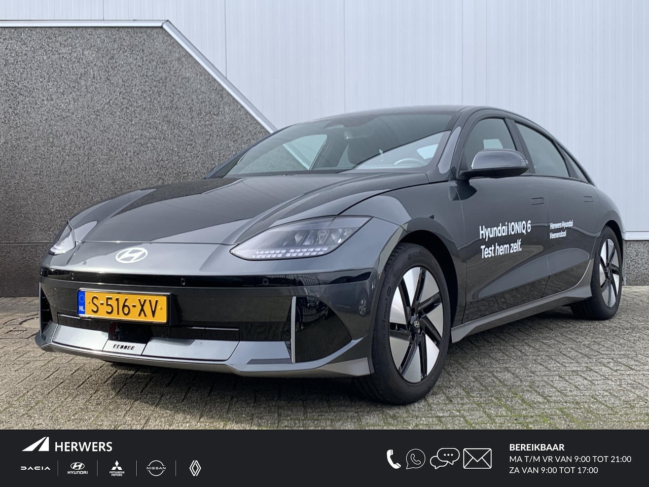 Hyundai IONIQ 6 - Style 53 kWh / 429 km WLTP* Actieradius / Navigatie / 18" LMV / NL Auto / - AutoWereld.nl