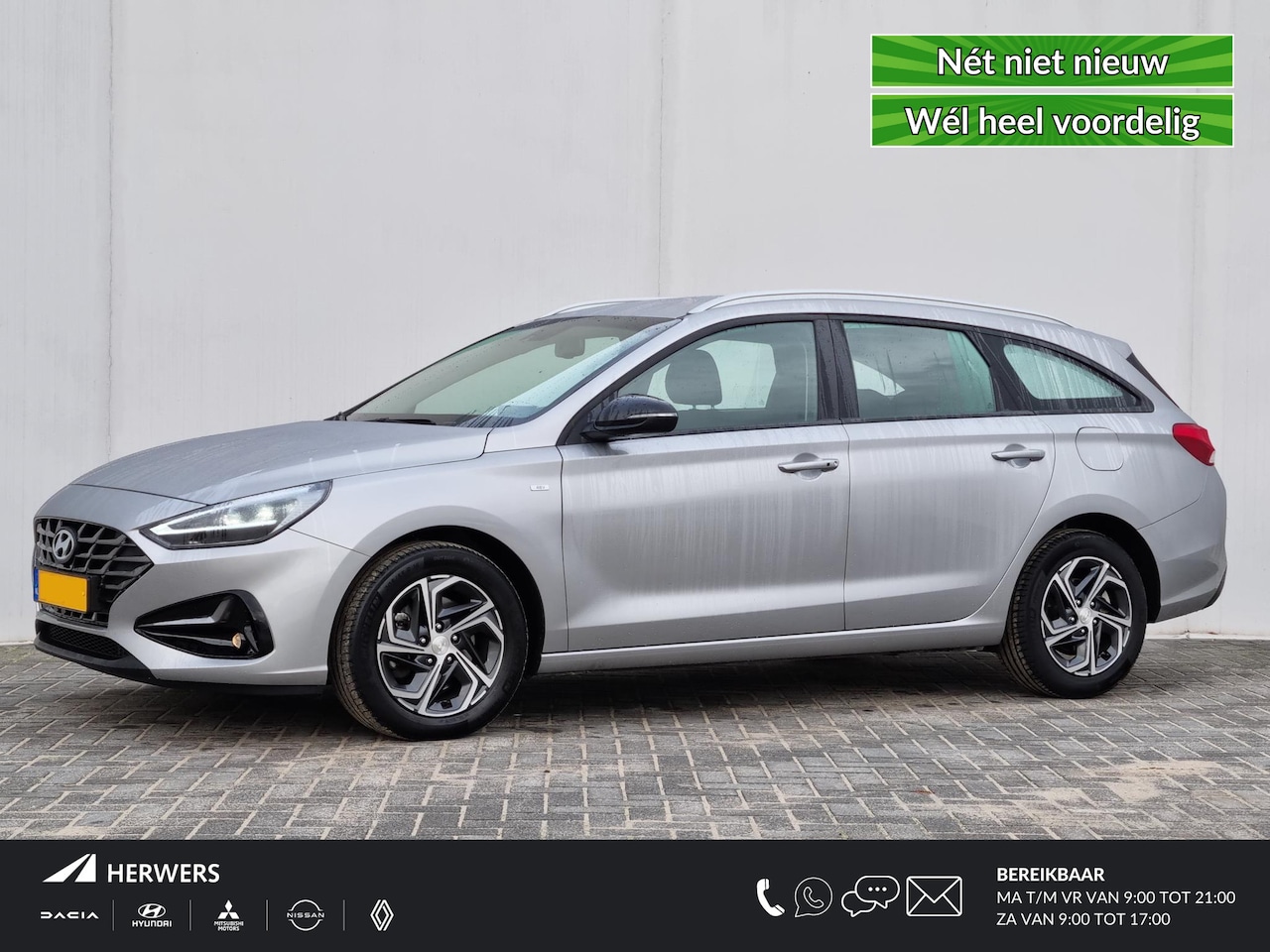 Hyundai i30 Wagon - 1.0 T-GDi MHEV Comfort Smart Automaat / Private Lease Vanaf €629,- / Navigatie / Android A - AutoWereld.nl