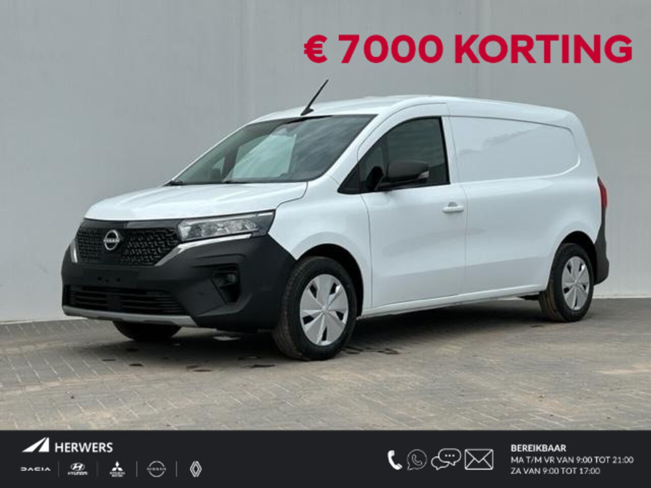 Nissan Townstar - N-Connecta L2 45 kWh / ** € 7.000,- KORTING ** / Nieuw uit voorraad leverbaar - AutoWereld.nl