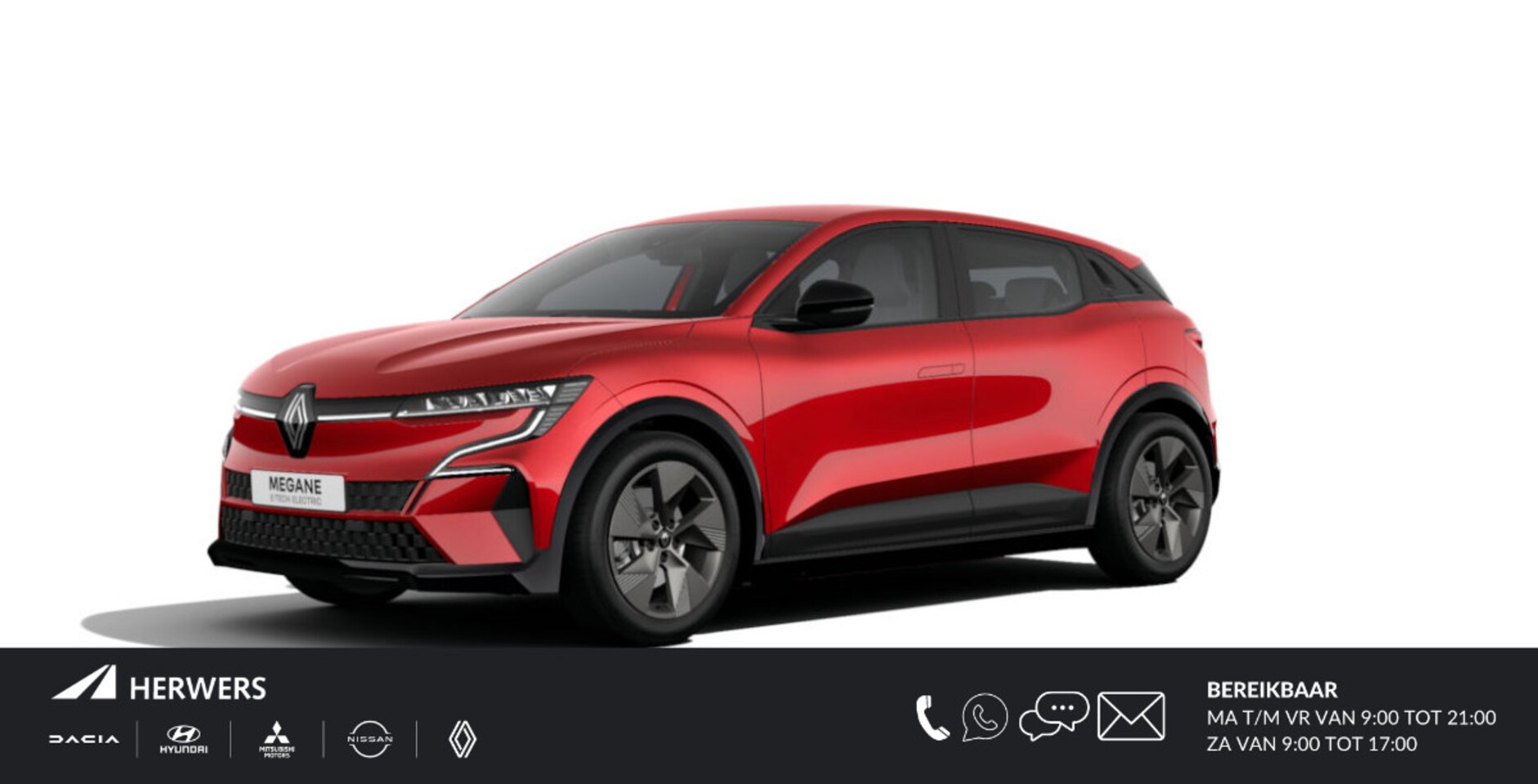 Renault Mégane E-Tech - Urban Range Evolution 40 kWh /  Nieuw te Bestellen / Voorraad / Nu met €2000,- korting !! - AutoWereld.nl