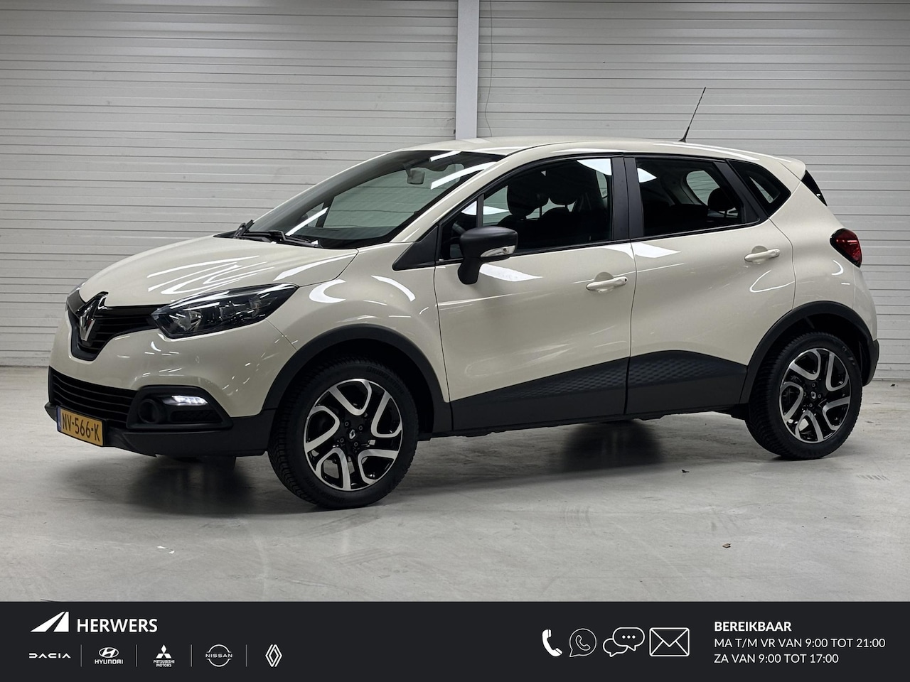 Renault Captur - 0.9 TCe Authentique / Dealer onderhouden / Airco / Cruise control / Trekhaak / LED Dagrijv - AutoWereld.nl