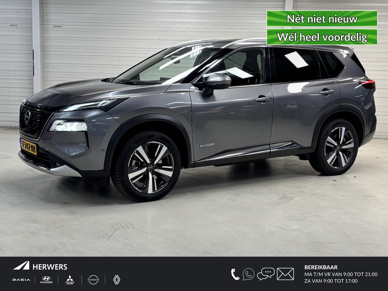 Nissan X-Trail - 1.5 e-4orce Tekna 4WD 7p. AUTOMAAT / Voorstoelen + stuurwiel verwarmd / Rondomzichtcamera - AutoWereld.nl