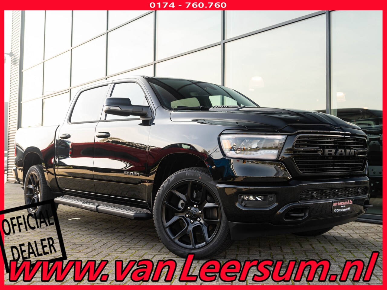 Dodge Ram Pick Up - 3.6 V6 LARAMIE LOADED | 12" scherm | H&K | Camera | Blackpack - AutoWereld.nl